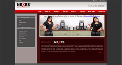 Desktop Screenshot of nexes.in